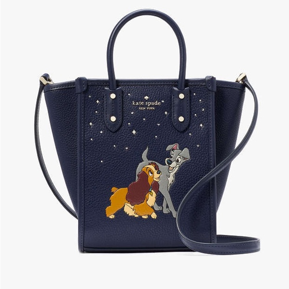 NWT Kate Spade Disney X Lady and the Tramp New York Mini Tote sold out online !